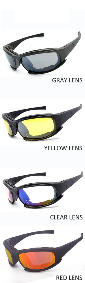 RECON GS2S X7 Mil - Spec Ballistic Sunglasses Polarized & Non Polarized