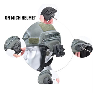 RECON GS2 GEN II Tactical Light/IR Strobe/IFF Military Helmet Mount Flashlight