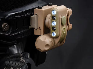 RECON GS2 GEN II Tactical Light/IR Strobe/IFF Military Helmet Mount Flashlight