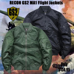 RECON GS2 MA1 Aviator Flight Jackets
