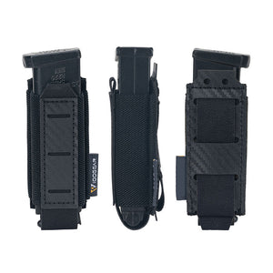 RECON GS2S IDO-G Tactical Speed single PISTOL magazine MOLLE pouch