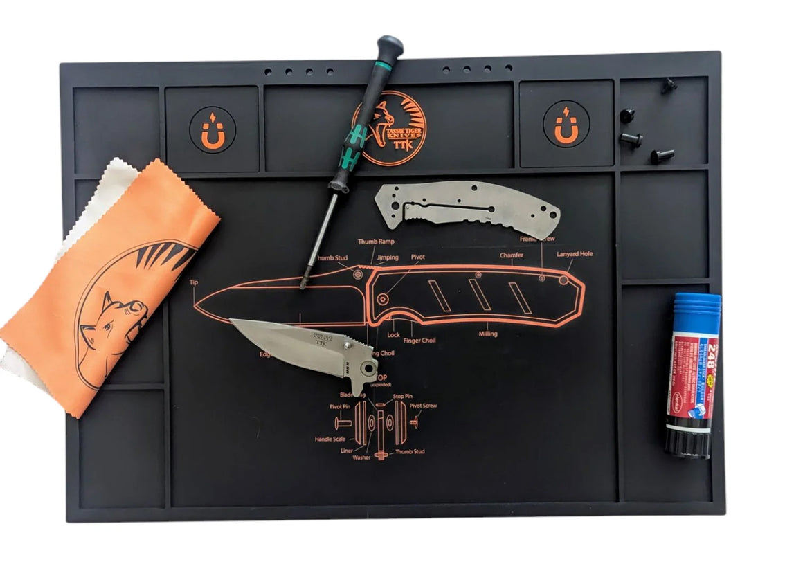 Tassie Tiger Knives Knife maintenance Mat