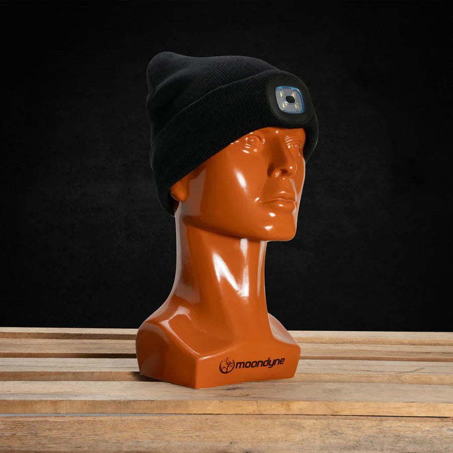LED flashlight Rechargeable Beanie