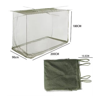 RECON GS2 Box Mozzie (Mosquito) net 200x90x180 cm olive Mil Spec