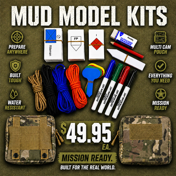 Recon Model Kit RECON GS2 Mud Model Kits with Multi Cam Pouch - Kit Bag Perth