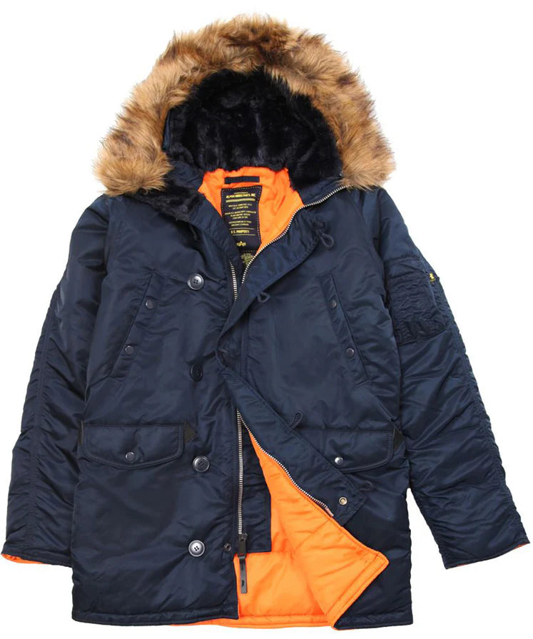 RECON GS2U Winter N3B Parka quilted inner with fur lined hood