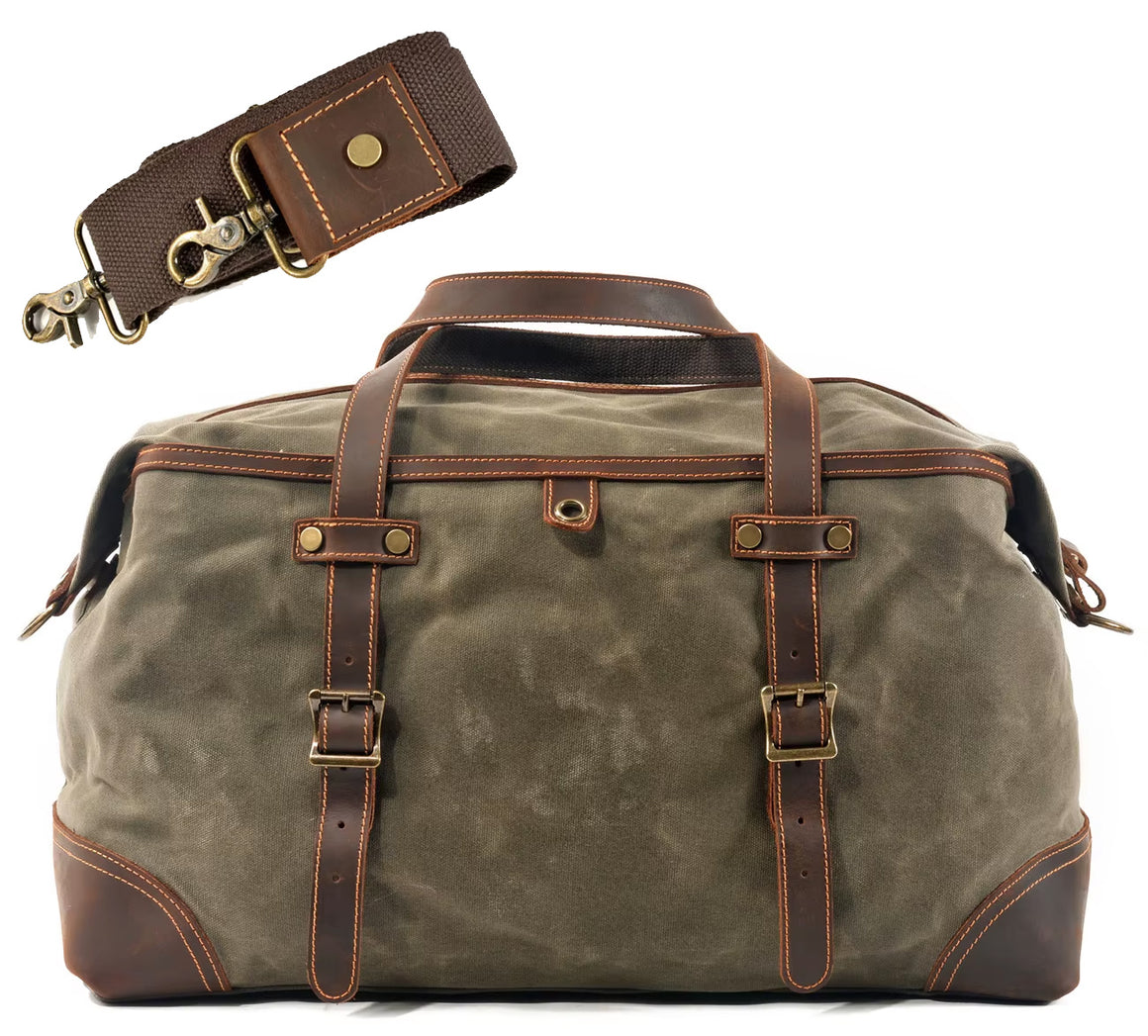 RECON GS2™ WAYFARER™ 35L Waxed Canvas Weekender Duffle Bag