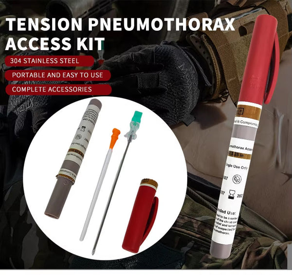 RECON GS2S Emergency Pneumothorax Air Release Needle Decompression Kit ...