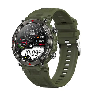 RECON GS2 IOS Army Style Android Smart Watch with Fitness & Health Tracker