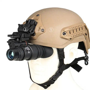 RECON GS2U L180 Helmet Mounted Intra Red 1 x 32 Night Vision Monocular with Steel mounting