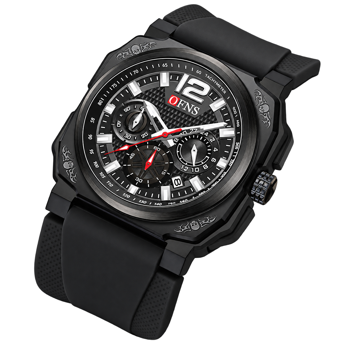 RECON GS2™ QUADRANT™ Square-Case Quartz Chronograph Watch