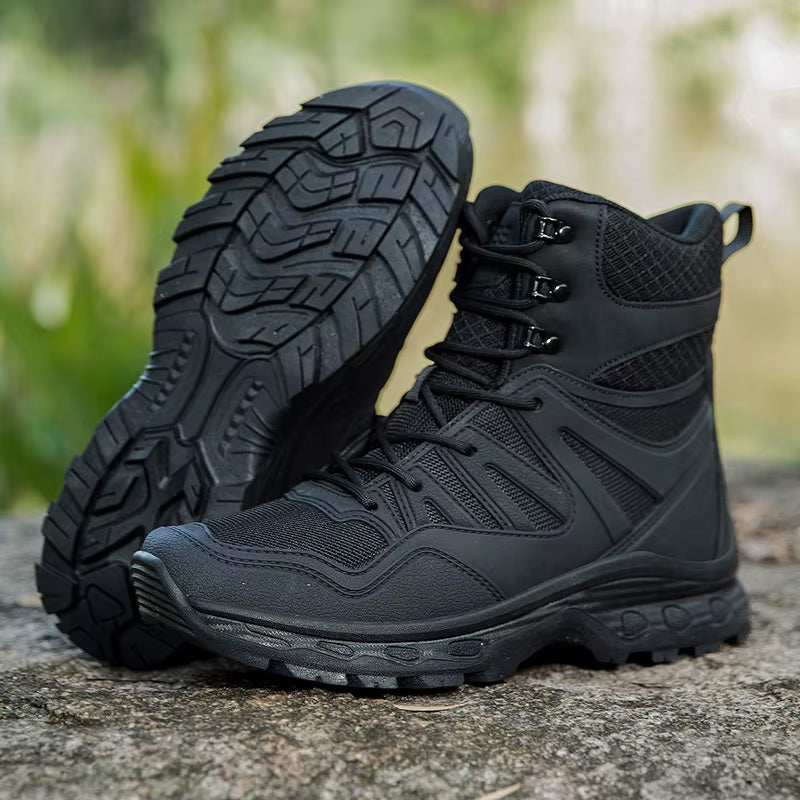 RECON GS2™ OPERATOR™ Breathable Mesh Tactical Boots – Wide Fit & Shock Absorbing