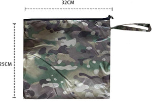 Recon Heavy Duty  Waterproof Multi-Cam 3-1 Poncho with pouch