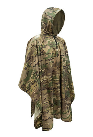 Recon Heavy Duty  Waterproof Multi-Cam 3-1 Poncho with pouch