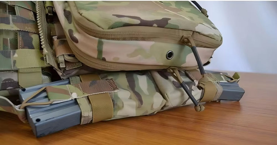 RECON GS2 Plate Carrier/Vest Horizontal  2 x  5.56/7.62 Mag pouch Attachment