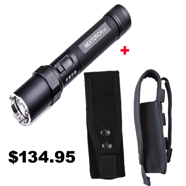 NexTorch NXP8 H P-Series Rechargeable High Output LED Torch - Kit Bag Perth