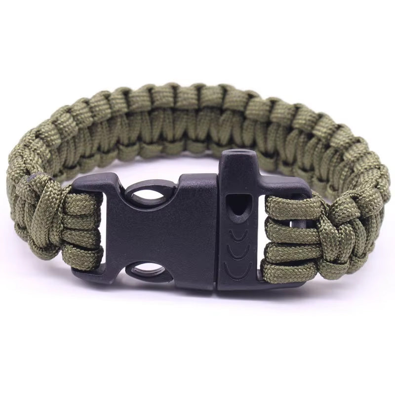 RECON GS2S Para Cord Survival Bracelet with Whistle