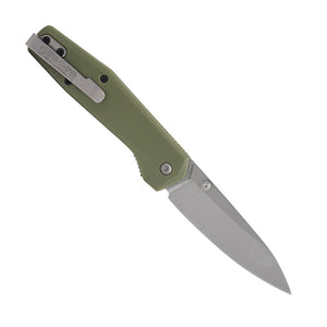 Gerber Gear Fuse Pocket Knife, 3.3 Inch Plane Edge Blade, Sage