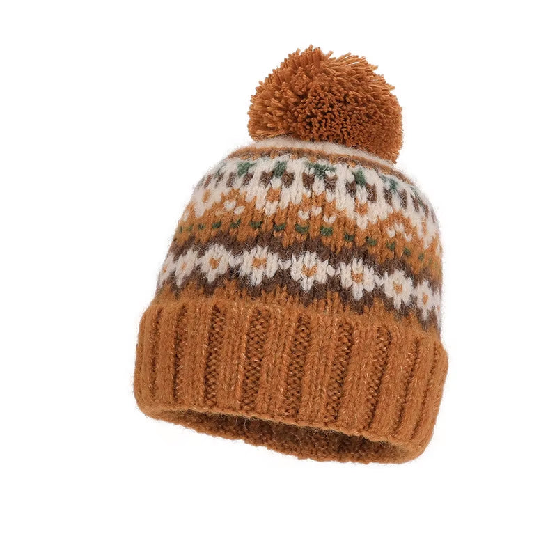 RECON GS2 Vintage Retro Unisex Pom Pom Hats