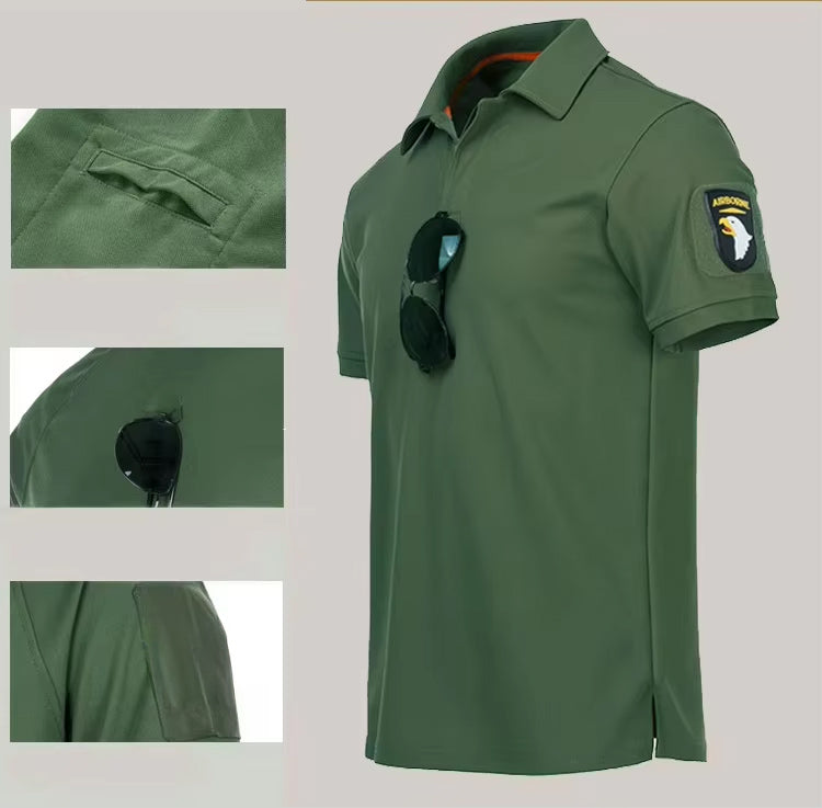 RECON GS2™ OPERATOR™ Quick-Dry Tactical Polo Shirt – Short Sleeve
