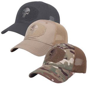 Recon Mesh Punisher Lightweight Operator Caps one size Fully Adjustable Size