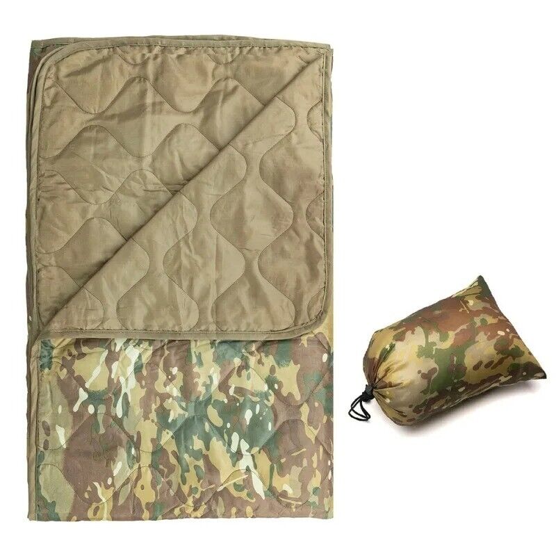 RECON GS2U Genuine WOOBIE Thermal Insulated survival Jungle Blanket Multi Cam