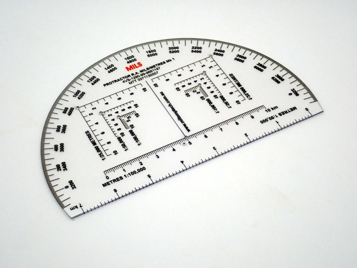 RECON GS2S RA Protractor NSN 4VS-1290-99-9681197