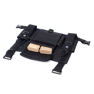 RECON GS2S VECTOR Dual Universal Radio Chest Admin Harness Black