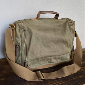 Vintage Canvas Retro  Messenger Bag / Satchel / Shoulder Bag