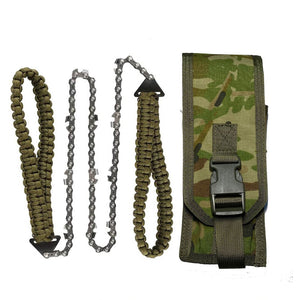 RECON GS2S Tactical Compact Para Cord Hand Chain Saw