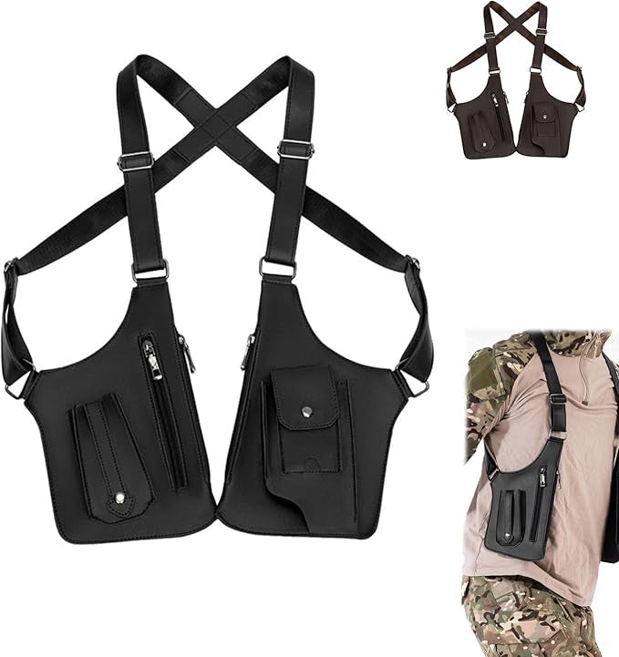 RECON GS2 Templar Tactical Dual Shoulder Holster Rig – Anti-Theft Travel Carry System