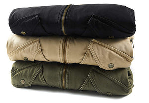 RECON GS2 New 2025 Military Style Sherpa Jacket With Winter Fleece Lining and Collar Jacket