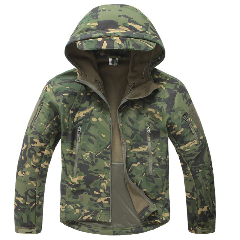 RECON GS2 Tactical Soft Shell Jacket with Hood Kit Bag Perth