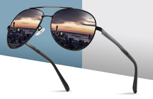 RECON GS2 Classic Aviator Polarized Lens UV400 Sunglasses