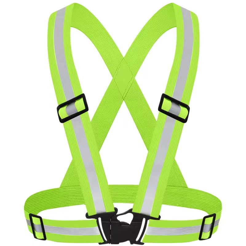 RECON GS2 High Visibility Reflective Motorcyclist Safety Vest/Waistcoat