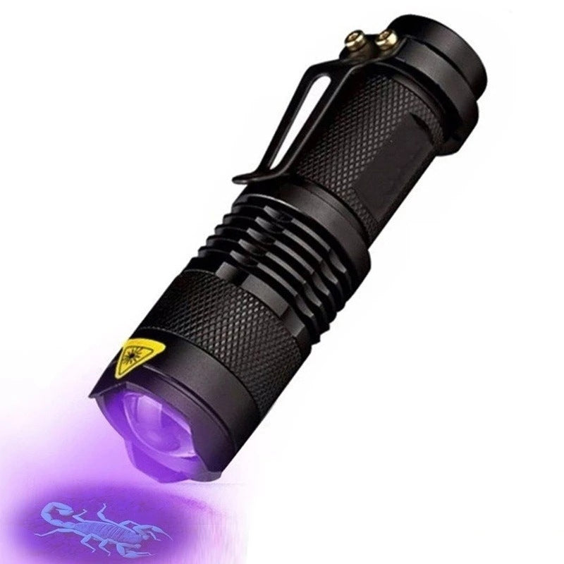 RECON GS2 TacMate U.V LED Flashlight for Body fluids, Bank Notes and More