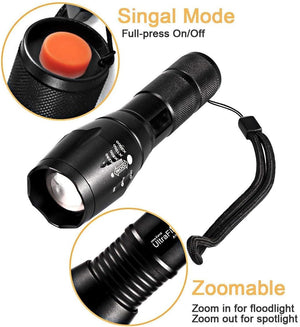 RECON GS2 T6 Range of LED Specialist Flashlights- Green, Blue, White, Blue & Infra Red