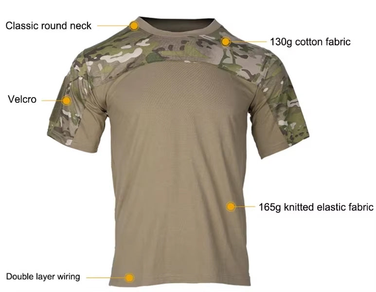 RECON GS2 G3 Quick dry Breathable Multi Cam T shirt