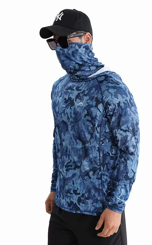 RECON GS2 UPF50+ Full protection Camo Hoodie/Rashie