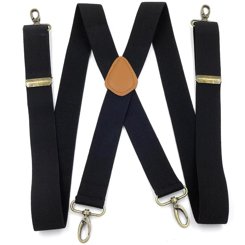 RECON GS2™ Heritage Expedition Men's Wide Braces – Heavy Duty Steel Hooks