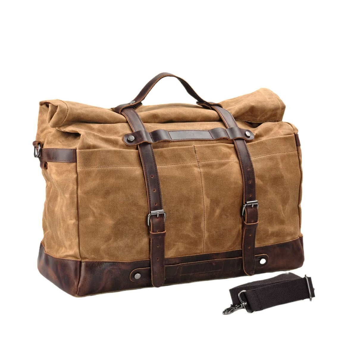 RECON GS2™ Heritage Expedition Oil-Waxed Canvas Weekender Duffel Bag – 35L