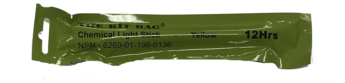 RECON Genuine Military Chemical Light Sticks 12 hour 6 inch