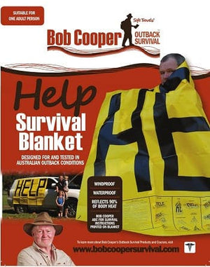 Bob Cooper Help Survival Blanket