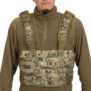 TASMANIAN TIGER CHEST RIG MODULAR MULTICAM