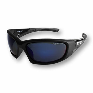 Eyres Tactical Bercy Matt Black Frame Polarised Blue Mirror Lens