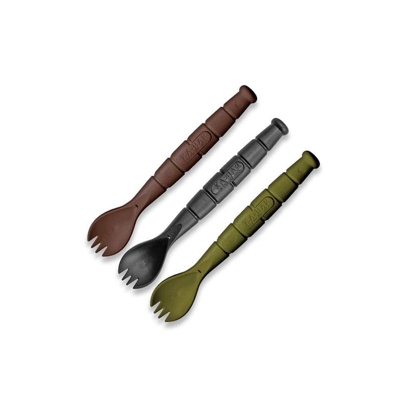 KA-BAR Field Kit Spork/Knife Set, 3-Pack - 9909MIL