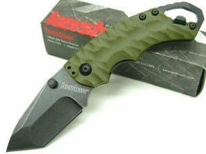 Brand New Genuine Kershaw Shuffle 8750  II Folding Knife (Olive Drab or Tan) - Kit Bag Perth