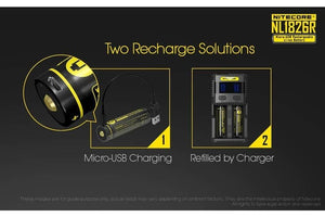 Nitecore 2600Mah Micro Usb Rechargeable 18650 Battery #nl1826R