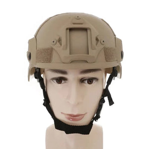 Lightweight Tactical Helmets  with NVG Mount and Side Rail