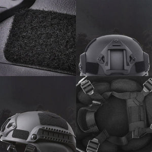 Lightweight Tactical Helmets  with NVG Mount and Side Rail